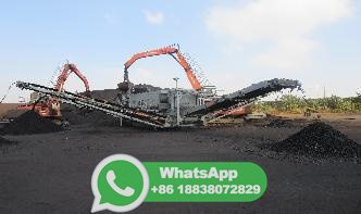 الفحم تدفق عملية التعدين المخطط